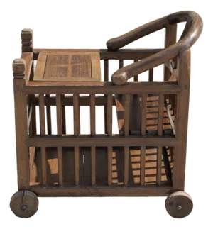 Antique Chinese Baby Minder C. Early 20th Century