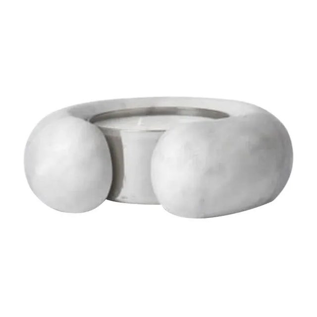 Not Yet Made - Made To Order Antila Marble Candleholder by Dan Yeffet For Sale - Image 5 of 5