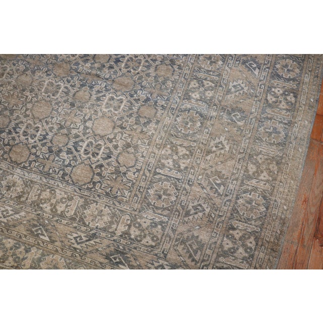 Textile Zabihi Collection Tribal Mini Khani Ersari Rug For Sale - Image 7 of 12