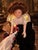 Beatrice’s Atelier—a hauntingly elegant Franklin Heirloom vintage porcelain doll display featuring a glowing wicker chair,...