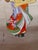 Mid 20th Century Japanese Woodblock Print Scroll Depicting a Standing Beauty For Sale In Kansas City - Image 6 of 12