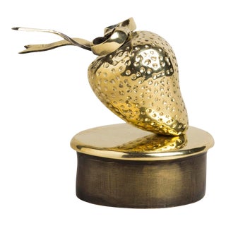 "Strawberry" Contemporary Bronze Sculpture For Sale