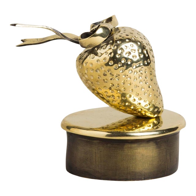 "Strawberry" Contemporary Bronze Sculpture For Sale