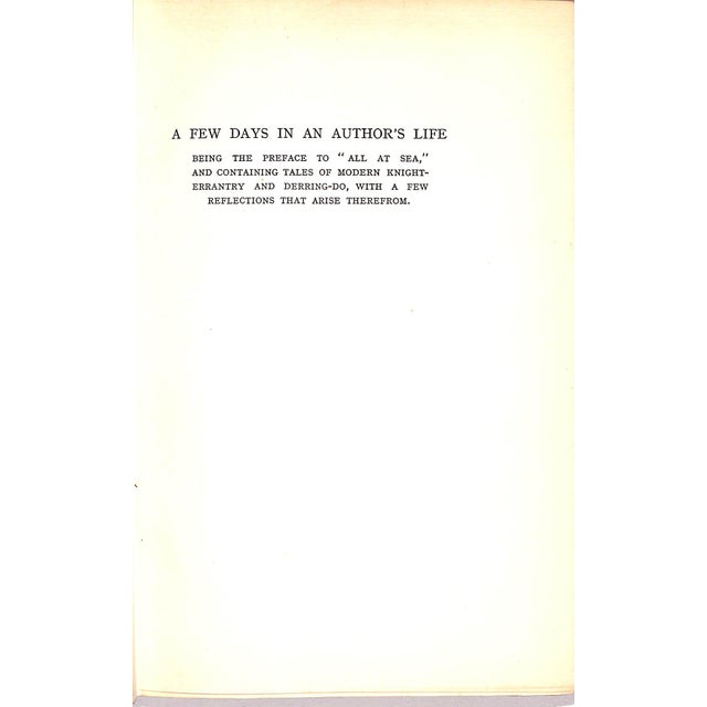 1920s "All at Sea a Social Tragedy in Three Acts for First-Class Passengers Only" 1927 Sitwell, Osbert & Sacheverell For Sale - Image 5 of 6