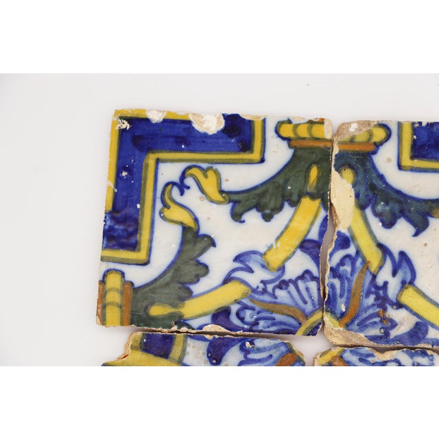 Circa: 17th Century. Country: Portugal. Material: Earthenware, Tin-glazed pottery. Item condition: Flaws and imperfections...