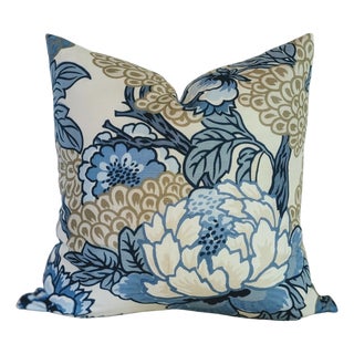 Thibaut Honshu Blue Pillow Cover For Sale