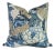 Thibaut Honshu Blue Pillow - Single For Sale