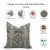 Not Yet Made - Made To Order Fabdivine Handmade Floral Cushion Cover Thick Linen 14x36 Pure Linen- Vrindavan For Sale - Image 5 of 5