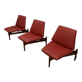 1950s Triangular Chairs- Set of 3 For Sale