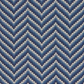 Schumacher Wilder Fabric in Baltic For Sale