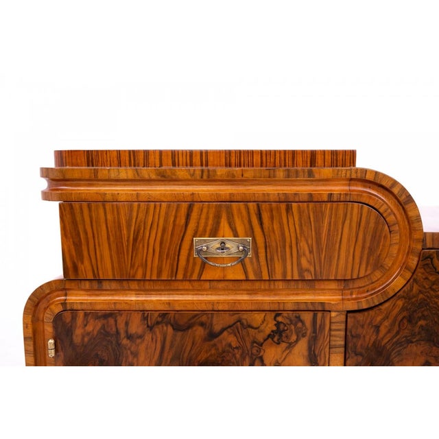Art Deco Chest of Drawers, Poland, 1940s For Sale - Image 11 of 14
