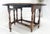 Solid Tiger Oak Oval Drop Leaf Gate Leg Dining Table Clean! For Sale - Image 6 of 18
