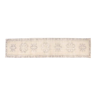 Oushak Vintage Anatolian Runner For Sale