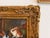 Paint Vintage R Mario Oil Painting Three Rabbits Bunnies Farmhouse Art Gold Frame For Sale - Image 7 of 10