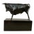 Elie Nadelman, 1882-1946, "Standing Bull" Bronze Sculpture For Sale