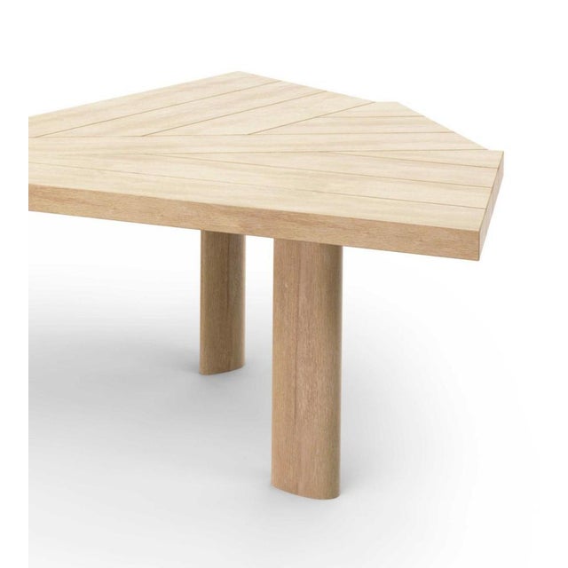 Wood Ventaglio Natural Oak Worktable by Charlotte Perriand for Cassina For Sale - Image 7 of 15