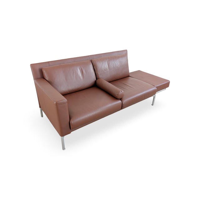 Leather Jason Two-Seater Sofa from Walter Knoll For Sale - Image 6 of 11