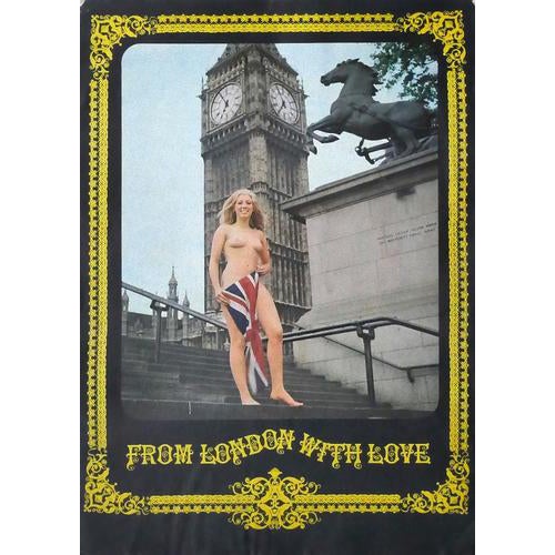 Unknown, from London with Love, Nude Woman, 1980, Offset Print For Sale