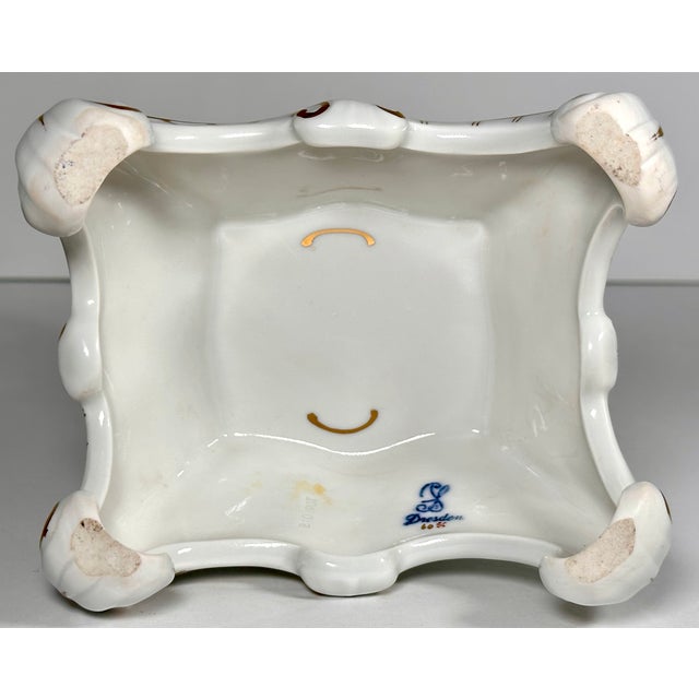 Carl Thieme Dresden Porcelain Figural Putto Candlestick For Sale - Image 14 of 18