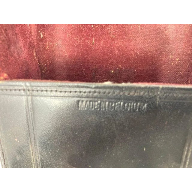 Black Antique Eastman Kodak 3a Folding Pocket Camera With Leather Case For Sale - Image 8 of 8