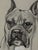 riginal graphite pencil drawing by American artist and illustrator Theodore E. Schrock (1879–1952), depicting a head study...