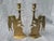 Vintage Brass Angel Figural Candlesticks Holders a Pair For Sale - Image 12 of 16