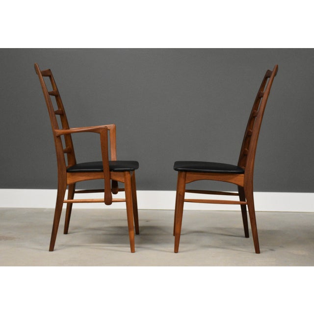 Koefoeds Hornslet Danish Modern Rosewood Lis Dining Chairs by Koefoeds Hornslet - Set of 6 For Sale - Image 4 of 11
