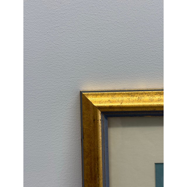 Wood 1980s Watercolor Painting of a White Cat in a Basket, "Hide and Seek" Signed by Nedra Wood For Sale - Image 7 of 11