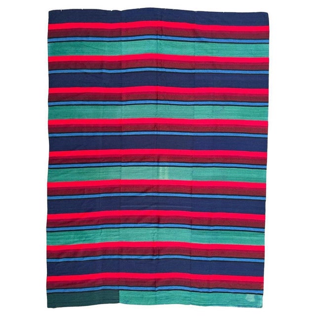 Large Vintage Mexican Rug, 1960s For Sale - Image 18 of 18