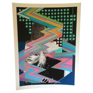 Blondie Silkscreen Poster For Sale