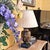 John Richard Japanese Satsuma Hand-Painted Ceramic Table Lamp With Scenic Motif For Sale - Image 13 of 18