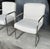 Set of 2 1960s Mid-Century Modern Chrome Cantilever Armchairs – Restored & Reupholstered For Sale - Image 14 of 15