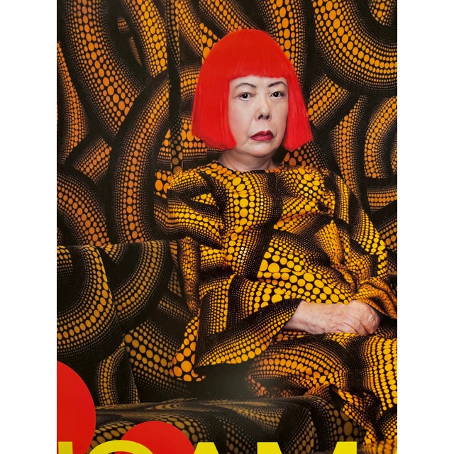 Paper Yayoi Kusama (1929-2026), Yayoi Kusama With Yellow Tree... 2010, Exhibition Poster 2026 For Sale - Image 7 of 11