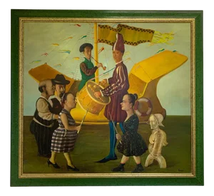Vahram Davtian, Metaphysical Surreal Composition, 1997, Oil on Canvas