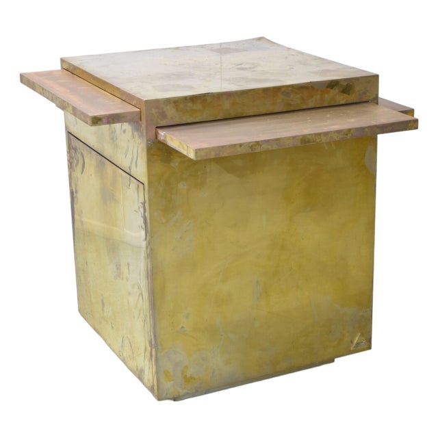 Cube Table Bar, 1970s For Sale