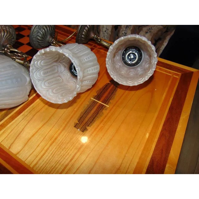 Vintage Brass Wall Lamp, 1950s For Sale - Image 6 of 11