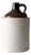 Antique Stoneware Jug With Brown Glaze For Sale