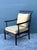 Vintage Vanguard Carved Bamboo Lounge Chair For Sale - Image 10 of 12