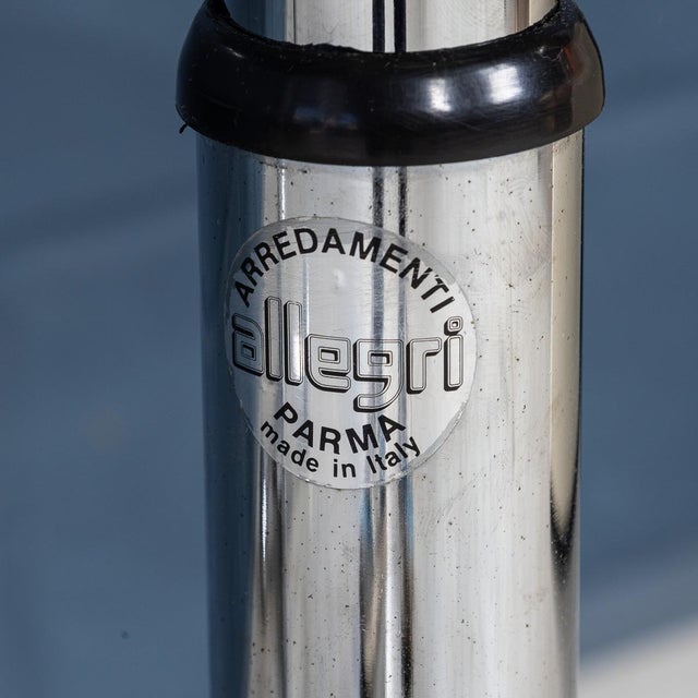 1970s Vintage Italian Graduated Telescopic Tables by Arredamenti Allegri, 1970, Set of 2 For Sale - Image 5 of 18