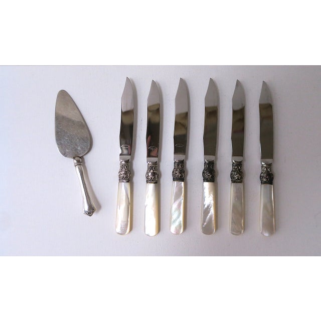 Sterling Silver Appetizer Spreader Server For Sale - Image 4 of 8