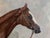 1961 “Sweet Solera" Large Antique Equestrian Horse Painting Oil on Canvas by Juliet McLeod For Sale - Image 4 of 14