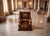 Hollywood Regency 1960s Egyptian Revival Throne Chair With Winged Sphinxes & Eye of Horus For Sale - Image 3 of 6