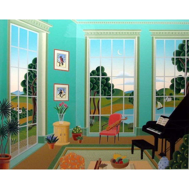 "Stockbridge" by Thomas McKnight Original Limited Edition Serigraph on paper Hand signed by the Artist Edition Number:...