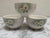 1970s Vintage Japanese Petite Daisy Bowls, Set of Three For Sale - Image 5 of 8