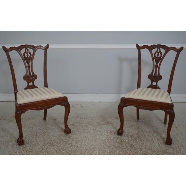 Age: Approx: 30 Years Old Details: Mahogany Ball & Claw Feet Fine Carved Details High Quality Construction 18 C. Design...