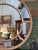 English 18th Century George III Giltwood Circular Mirror For Sale - Image 3 of 9