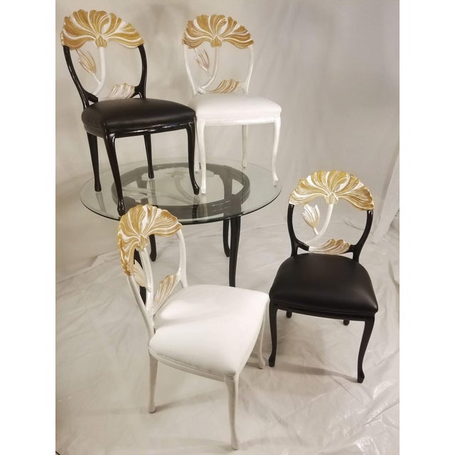 Final Clearance 2025 Garden Botanical Sculpture Italian Dining Set 2Oth Century For Sale - Image 10 of 18