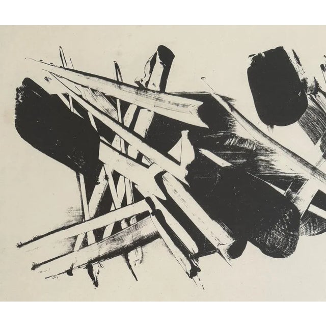 Pierre SOULAGES, Depaysages II, Original Lithograph Test Proof For Sale - Image 3 of 5