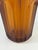 Bohemian Art Deco Amber Glass Vase, 1920s-1930s For Sale - Image 6 of 10