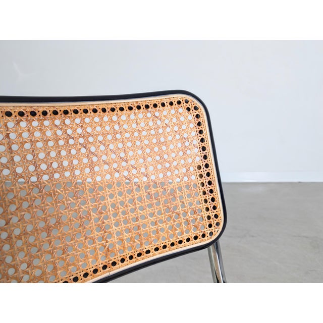Viennese Cane S32 Cantilever Chair by Marcel Breuer for Thonet For Sale - Image 9 of 11